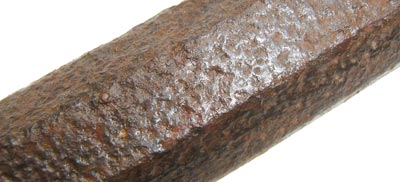 Un barre de fer rellement rouille - 17.1 ko