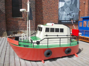 Le musée a même pensé aux moussaillons qui pourront prendre place dans des petits bateaux - 68.9 ko